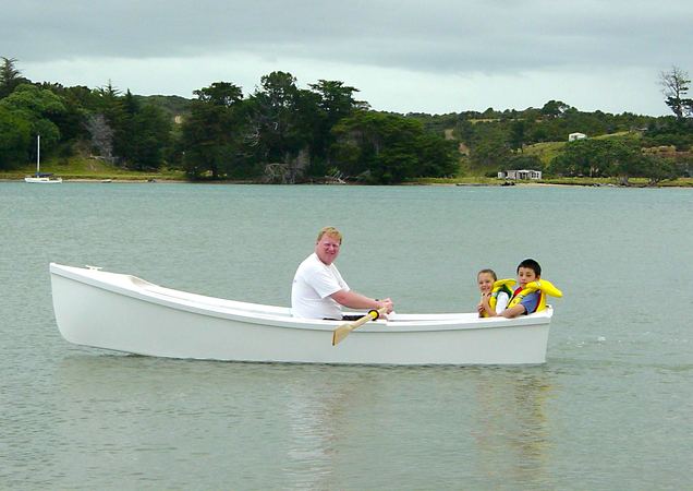 Wooden motor boat plans - Golden Bay by Welsford from Fyne Boat Kits